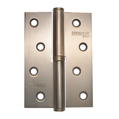 Петли разъёмные ADDEN BAU 100X75X2.5 LEFT Античная бронза; без короны