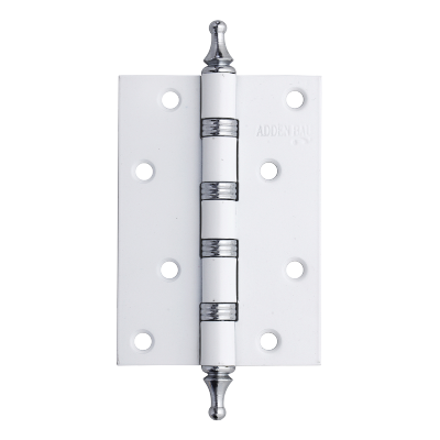 Петли универсальные ADDEN BAU 100X70X2.5 4W Белая / хром