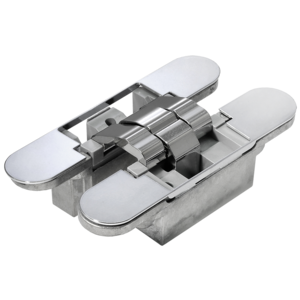 Дверная петля скрытой установки с 3-D регулировкой Morelli HH-16 PC, цвет - хром