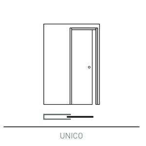 Пенал UNICO 900x2000мм для одной раздвижной двери (под обрамление)
